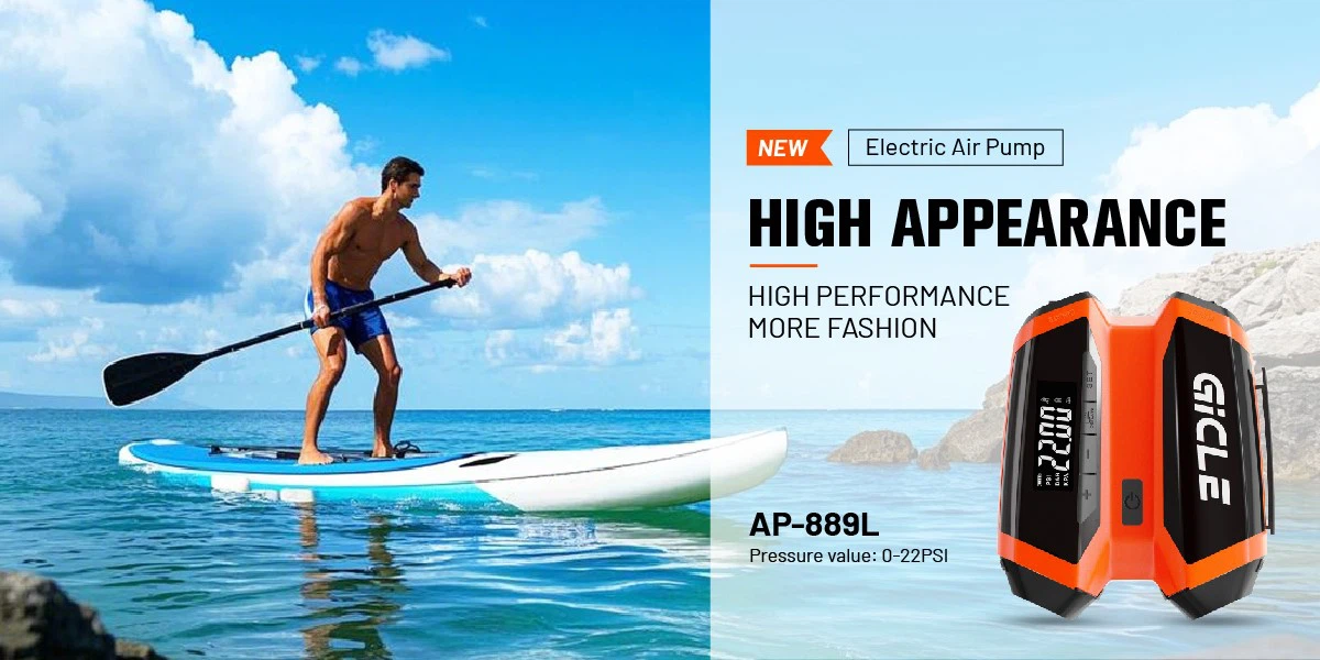 Rechargable SUP Pump-Banner Rechargable SUP Pump-Banner