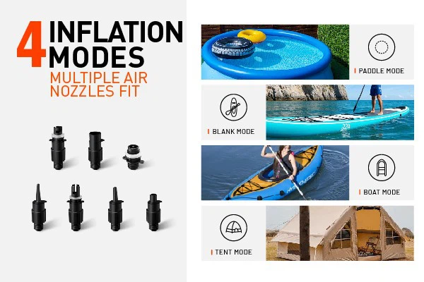 Rechargable SUP Pump-Multi-function air pump Rechargable SUP Pump-Multi-function air pump