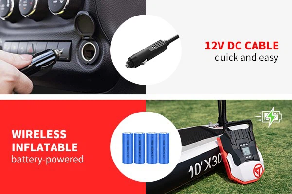 Rechargeable Electric SUP Pump-DC and Battery Rechargeable Electric SUP Pump-DC and Battery